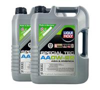 LIQUI MOLY Special Tec AA 0W-20 Olio Motore ILSAC GF-6A, API SP, 2x5 Litri