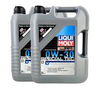 LIQUI MOLY Special Tec V 0W-30 Olio Motore Volvo VCC 95200377, 2x5 Litri
