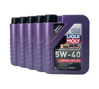 LIQUI MOLY Synthoil High Tech 5W-40 Olio Motore ACEA A3/B4, MB 229.3, 5x1 Litro