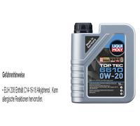 LIQUI MOLY Top Tec 0W-20 7 L per Acea C5 Api Sp Ford Jaguar / Land Rover Opel
