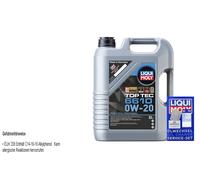 LIQUI MOLY TOP TEC 0W-20 5L Per ACEA C5 API SP Ford Jaguar/Land Rover Opel