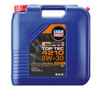 LIQUI MOLY Top Tec 0W-30 20 L olio motore per Acea C3 VW 504 00/507 00 Porsche