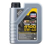 LIQUI Moly Top Tec 4100 5W-40 | 1 l | Olio Motore di sintesi | Art. n. 3700, incolore