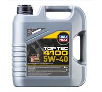 LIQUI MOLY Olio motore Top Tec 5W-40 Olio sintetico 4 L Compatibilità con RENAULT Clio 3 Hatchback BR0/1, CR0/1 Clio 2 BB0/1/2, CB0/1/2 Clio 4 Hatchback BH, PEUGEOT 206 2 volumi/Coda spiovente 2A/C