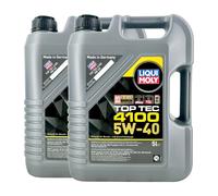 LIQUI MOLY Top Tec 4100 5W-40 Olio Motore VW 505 00 01 MB 229.31,2x5 Litro