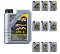 Liqui Moly Top Tec 4100 5w40 10 Litri 9510 Olio Motore Benzina E Diesel