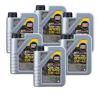 Liqui Moly Top Tec 4100 5w40 6 Litri 9510 Olio Motore Benzina E Diesel