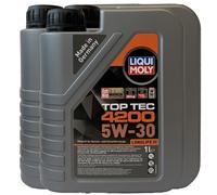 Liqui Moly Top Tec 4200 5W-30 3X1 Litro 3706 Longlife 3 VW 50400 50700 BMW-LL04