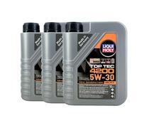 LIQUI MOLY Top Tec 4200 5W-30 Olio Motore Opel OV0401547-G30, MB 229.51,3x1 Lt.