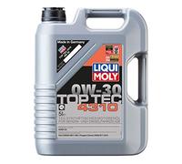 5 LITRI LIQUI MOLY 2362 TOP TEC 4310 0W30 C2 PSA B71 OLIO MOTORE AUTO SINTETICO