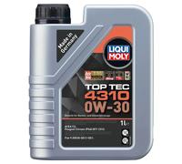LIQUI MOLY Top Tec 4310 Motoröl 0W-30 1 Liter ACEA C2 PSA B71 2312