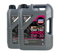 LIQUI MOLY Top Tec 4400 5W-30 Olio Motore Renault RN0720, MB 229.51,2x5 Litro