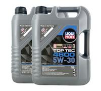 LIQUI MOLY Top Tec 4600 5W-30 BMW Longlife-04, Opel OV0401547-G30, 2x5 Litri