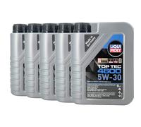 LIQUI MOLY Top Tec 4600 5W-30 BMW Longlife-04, Opel OV0401547-G30, 5x1 Litro