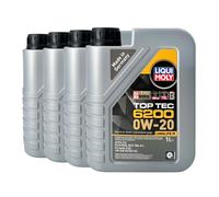 11 L Originale LIQUI MOLY Top Tec 6200 0W-20 olio motore VW 508 00/509 00