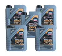 Liqui Moly Top Tec 6200 0w20 Olio Motore Acea C5 Longlife Iv 5 Litri