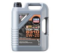 LIQUI MOLY | Top Tec 6310 0W-20 | 5 L | Oli motore | Pieno sintetico avanzato | SKU: 21882