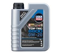3 litri Olio motore Liqui Moly TOP TEC 6600 0W20 ACEA C5 C6 BMW Land Rover Opel