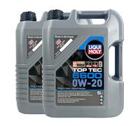 LIQUI MOLY Top Tec 6600 0W-20 BMW Longlife-17 Fe Ilsac GF-6A, 2x5 Litro