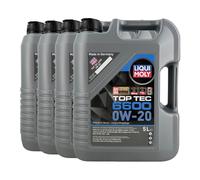 LIQUI MOLY Top Tec 6600 0W-20 BMW Longlife-17 FE+ ILSAC GF-6A 4x5 L