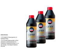 Liqui Moly Trasmissione 75W Top Tec Mtf 5100 3L Api GL4 per BMW VW Ford Toyota