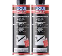 Liqui Moly Trattamento antiruggine per carrozzerie Trasparente, 1 L, Protezione del Corpo, Protezione sottoscocca, Sigillo della cavità, sku: 6116 (Confezione da 2)