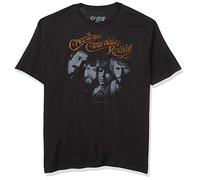 Liquid Blue Creedence Clearwater Revival-Maglietta a Pendolo T-Shirt, Carbone, M Unisex-Adulto