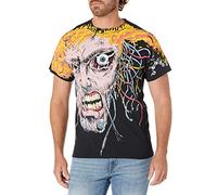 Liquid Blue Fantasy Overload all Over Print T-Shirt, Nero, XL Uomo