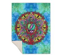 Liquid Blue Grateful Dead - Coperta in pile con mandala celtico, multicolore, 127 x 152 cm (81019-968-127 x 152,4 cm)