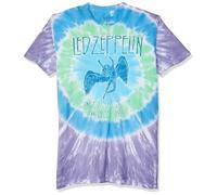 Liquid Blue LED Zeppelin Ramble On Swan Song SS Tee Maglietta Uomo (Pacco da 1)