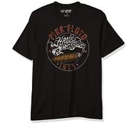 Liquid Blue Maglietta con Scritta Floyd Gravy Train Have a Cigar 1975" - Nero - X-Large