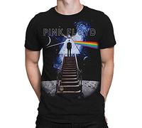 Liquid Blue Maglietta Pink Floyd Stairway to The Moon - Nero - Large