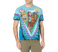 Liquid Blue Men's Grateful Dead Casey Jones T-Shirt, Multi, Medium