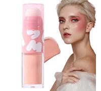 Liquid Blush, Highlighter Sticks, Long-Wearing Matte Cheek Tint, All-Day Natural Rouge, Glowy Makeup For A Soft, Sculpted Glow Buildable Beauty, Stick Liquid Blusher, 1x