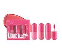 Liquid Blush, Long-Lasting Blusher, Lightweight Rouge Stick with Highlighter, Naturally Sculpted Look, Multiple Purposes 3.43 Inches for Beauty Makeup, Finish