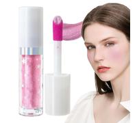 Liquid Blush,Shimmer Blush - Cheek Makeup Lightweight Buildable Shimmer Blusher Rouge Stick for Facial Natural-Looking Glow-Enhancing Blusher, Easy-to-Apply for a Finish