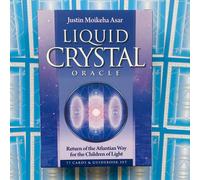 Liquid Crystal Oracle Tarot Set 77 Carte Guida Blue Angel