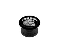 Liquid Death Classic Skull Logo Murder Your Thirst Water PopSockets PopGrip Adesivo