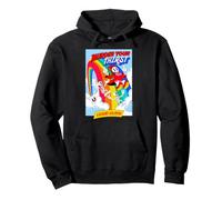 Liquid Death Murder Your Thirst Rainbow Skeletons Water Felpa con Cappuccio