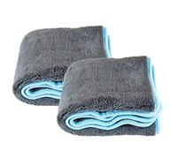 Liquid Elements Panno asciutto per auto Silverback XL 1200 GSM 50 x 80 cm - morbido panno in microfibra per la cura dell'auto - estremamente assorbente, privo di pelucchi e vernici (2 pezzi)