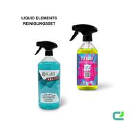 LIQUID ELEMENTS Set: Dust Cracker Extreme 1 L + Fly Away Insect Remover 500 ml