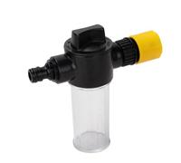 Liquid Fertilizer Sprayer - Built In Dispenser, High Pressure Washer, Ergonomic Grip Handle, Adjustable Flow Valve | Use For Fence Outdoor Lawn Backyard Patio Driveway Sidewalk Garage Car