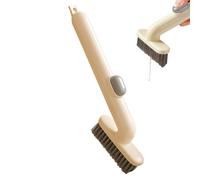 Liquid-filled Crevice Cleaning Brush, Multi-functional Rotating Crevice Brush, 360° Rotating Brushes Head,Tight Spaces Scrubber With Detergent Dispenser For Home Kitchen Bathroom Toilet Sink Floor