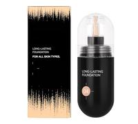 Liquid Foundation Makeup, 30 ml Matte Base, Longwear Concealer Cream, Moisturizing Face Coverage, Natural Finish Cosmetic for Girls Women and All Skin Types, Dryness Prevention