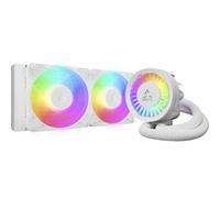 ARCTIC Liquid Freezer III Pro 240 A-RGB bianco - Dissipatore AIO CPU, 2 x 120 mm Raffreddamento a Liquido, Radiatore 38 mm, Pompa PWM, Ventola VRM, AM5/AM4, Intel LGA1851/1700 Telaio di Contatto -