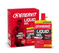 Liquid Gel Agrumi con Caffeina Gel Energetico 25mg di Caffeina Per Sport ad Alta
