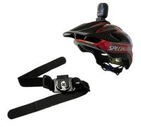 Liquid Image 118543 Vented Helmet Mount Supporto Action Camper 360° Nero