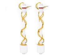 Liquid Level Float Switch 2 Pack | PP Plastic Water Container Sensor/Pool Level Controller | M10 Thread for Industrial/Home Use | 220V, 85°C, 1MPa Pressure