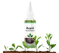 Liquid Plant Food, Flower Root Growth Booster, Organic Rooting Compound, Plant Nutrition Formula, Soil & Propagation Support, 50ml, 1.18 x 4.72 Inches, for Vegetables and Indoor Gardens