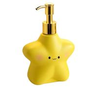 Liquid Soap Dispenser, 6.1x4.92x2.76 Inches Kitchen Star Shaped Refillable Lotion Bottle,Kitchen Dish Soap Dispenser - For Shower Gel Lotion Liquid Home Apartment Dormitory Countertop